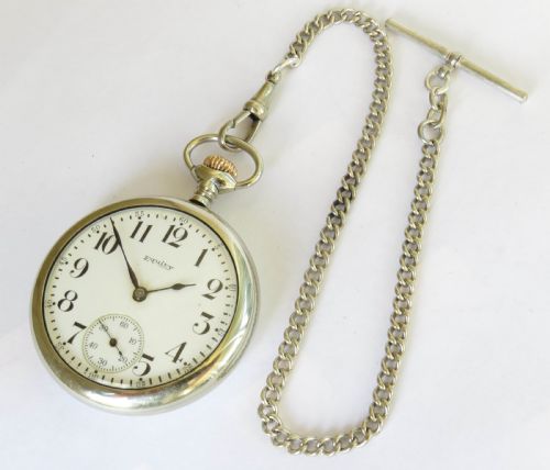 fig 1. Antique Equity Watch Co pocket watch