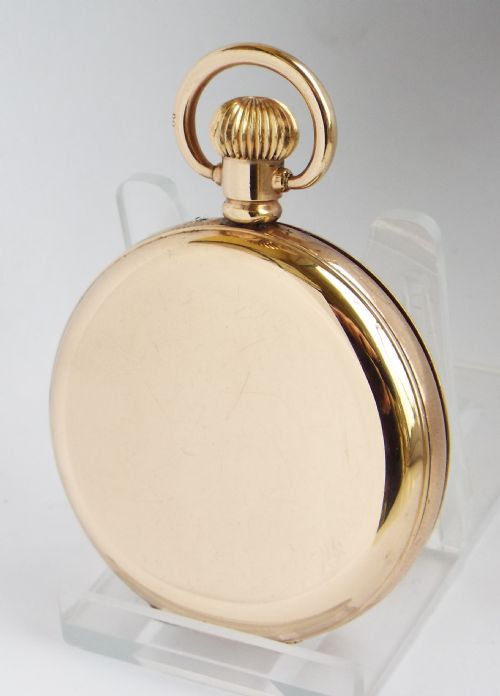 fig 1. Antique Swiss full hunter pocket watch.