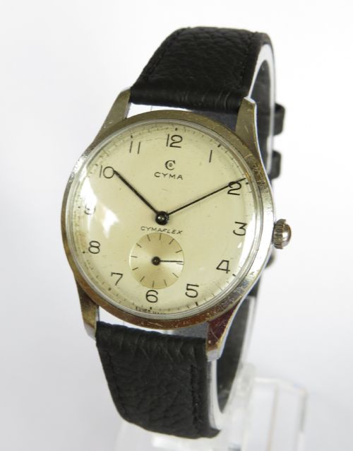 Gents 1940s Cyma Wrist Watch