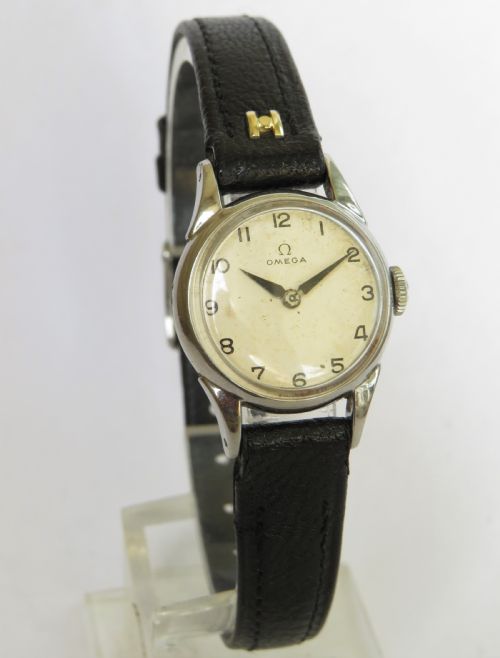 fig 1. Ladies Omega wrist watch, 1961