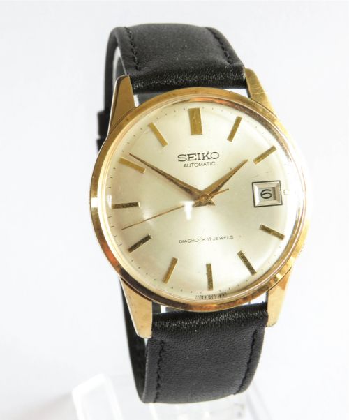 fig 1. Gents large Seiko wrist watch, 1965