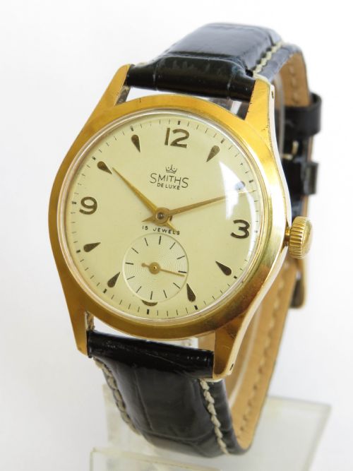 Gents Smiths De Luxe Wrist Watch, C1960