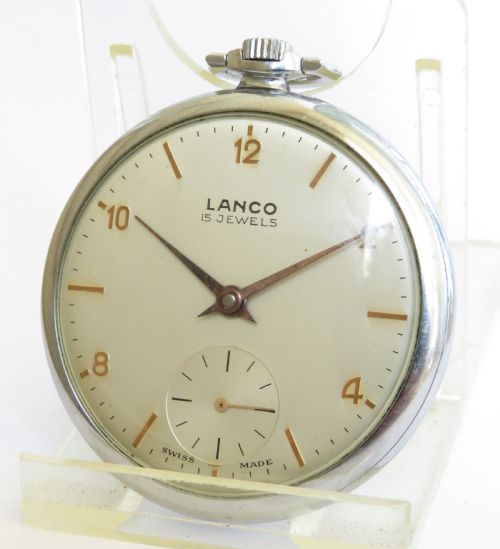1940s Lanco Pocket Watch