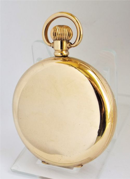 fig 1. 1930s James Walker London pocket watch made by Record.