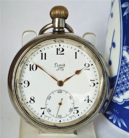 Large 1920s Limit No 2 Pocket Watch.