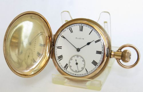 1921 Elgin Full Hunter Pocket Watch