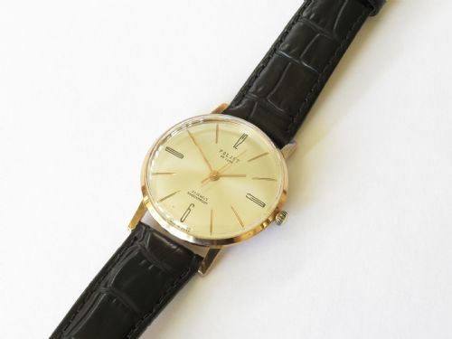 fig 1. Gents 1950s Poljot De Luxe wrist watch