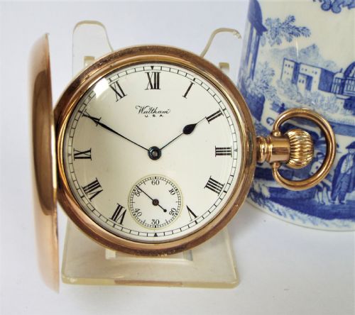 Waltham Full Hunter Pocket Watch, 1924.
