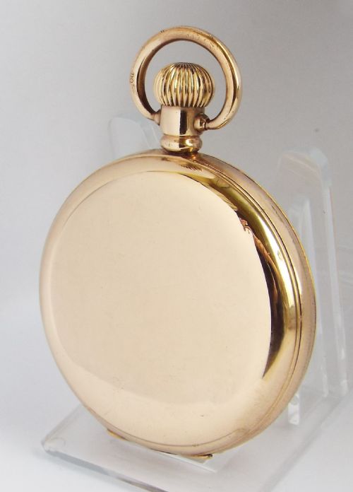 fig 1. Waltham full hunter pocket watch, 1924.