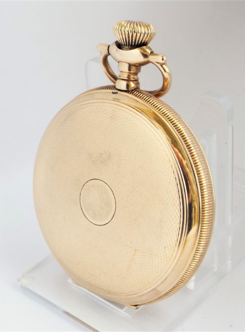 fig 1. Waltham full hunter pocket watch, 1922.