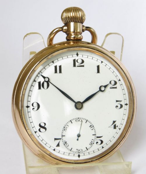 fig 1. 1920s Lagaros pocket watch by Record