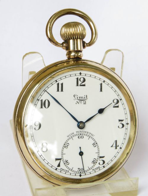 fig 1. 1920s Limit No 2 pocket watch in super condition