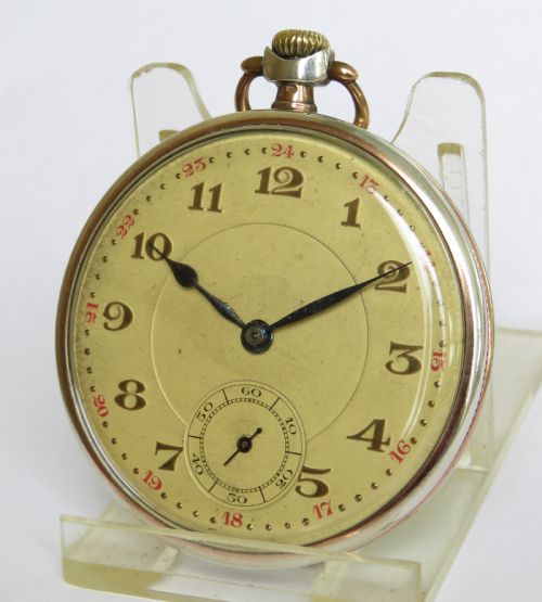 fig 1. Beautiful niello-ware pocket watch