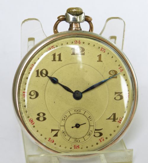 fig 2. Beautiful niello-ware pocket watch