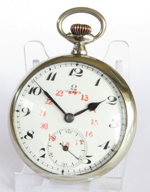 Antique Omega Pocket Watch, 1924
