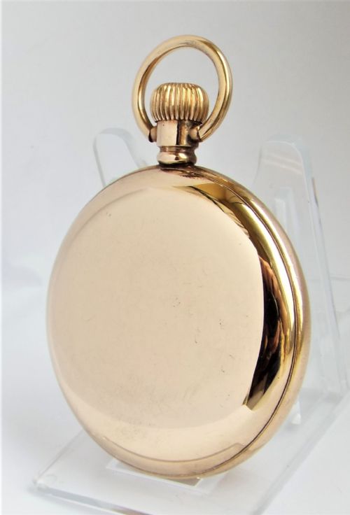 fig 1. Antique 1902 Waltham pocket watch.