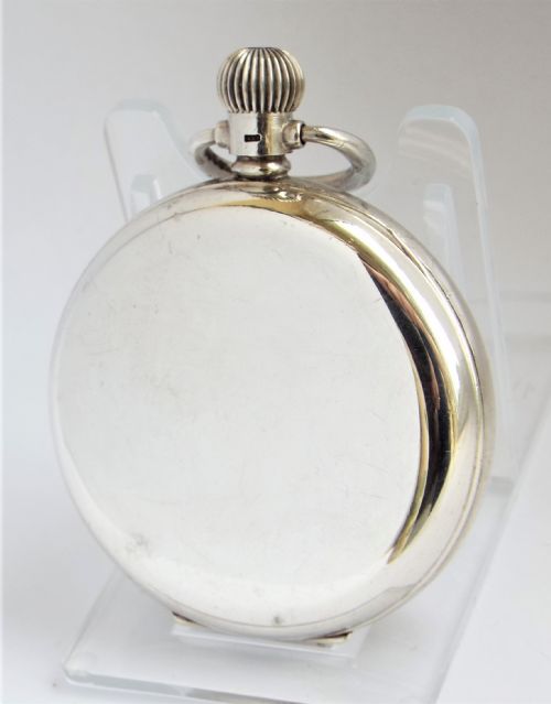 fig 1. 1937 silver Revue pocket watch.