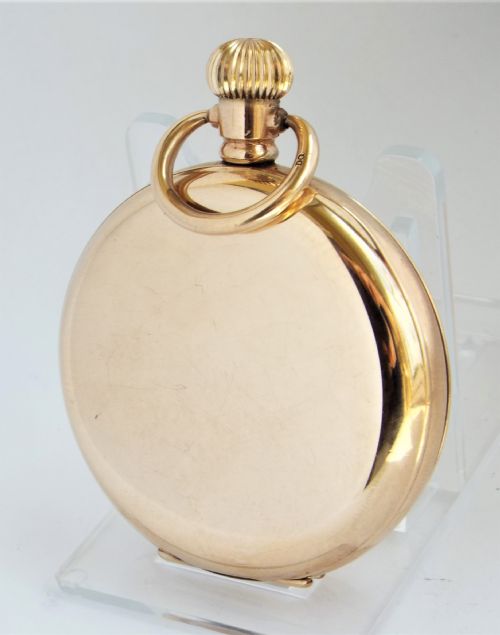 fig 2. Antique Waltham full hunter pocket watch, 1919.