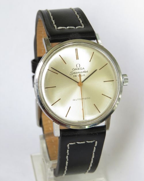 fig 1. Gents Omega Seamaster De Ville wrist watch, 1966