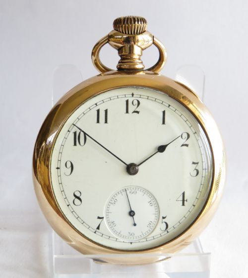 fig 1. Antique Waltham pocket watch