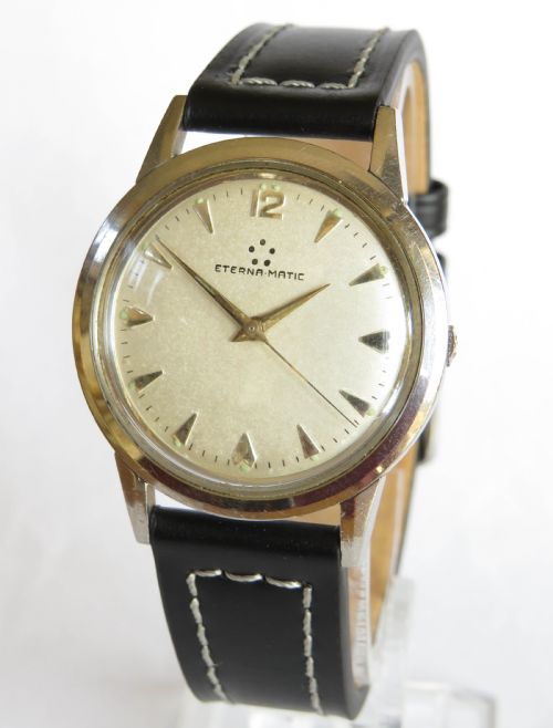 Gents Eterna-matic Wrist Watch, 1957