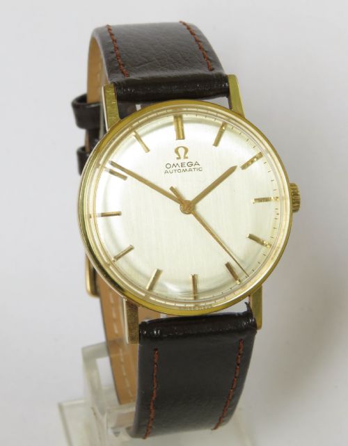 fig 1. Gents Omega automatic wrist watch, 1962