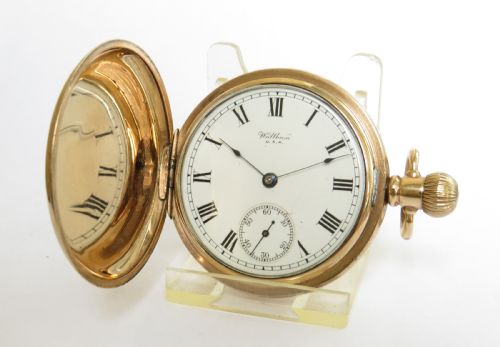 Antique Waltham Full Hunter Pocket Watch, 1919
