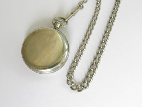 fig 2. 1930s Cortébert pocket watch and chain