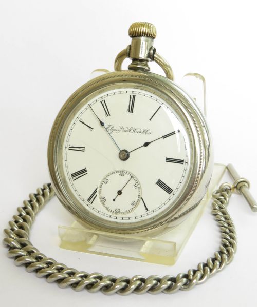 Antique Elgin G M Wheeler Pocket Watch, 1890