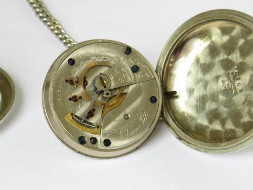 fig 2. Antique Elgin G M Wheeler pocket watch, 1890