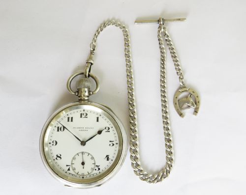 fig 1. 1928 Record pocket watch for Harris Stone, Leeds