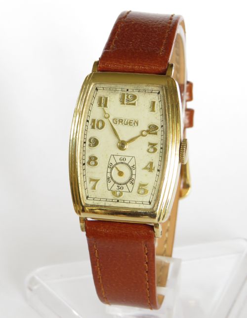 Gents 1930s Gruen Wrist Watch