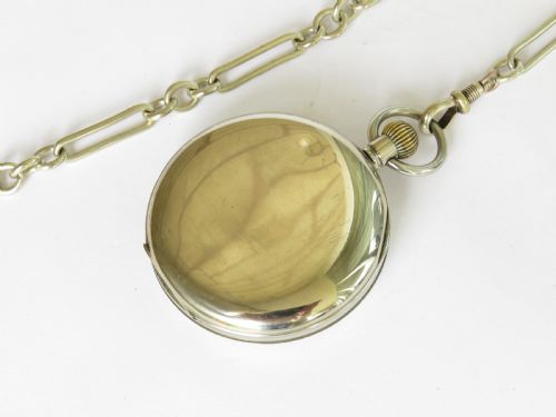 fig 3. 1920s Kays Standard Lever pocket watch & chain