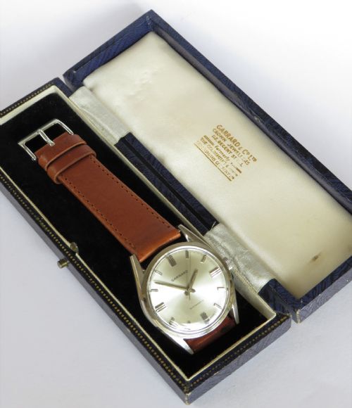 fig 1. Gents 1960s Garrard wrist watch