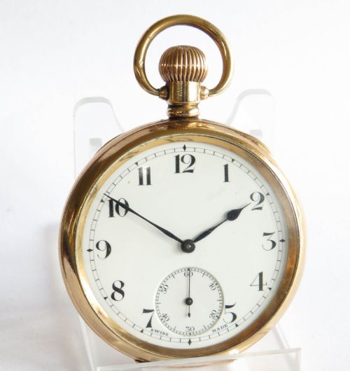 fig 1. Zenith Prima pocket watch, 1919