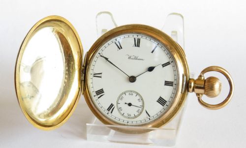 Waltham Riverside Full Hunter Pocket Watch, 1908
