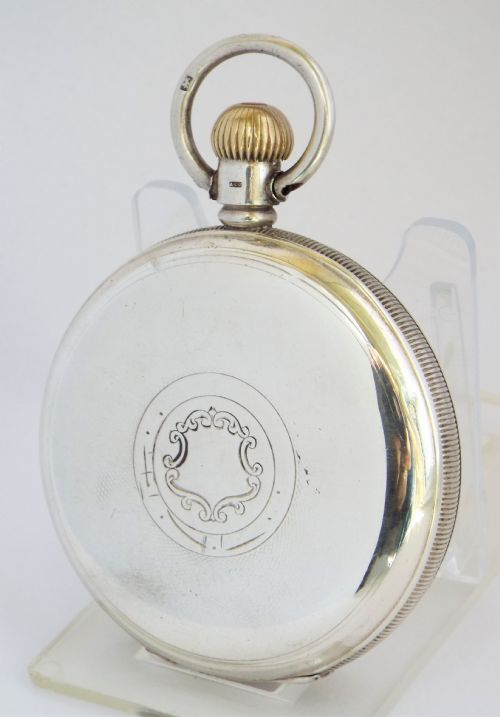 fig 1. Antique silver Rode Watch Co pocket watch. 1929.