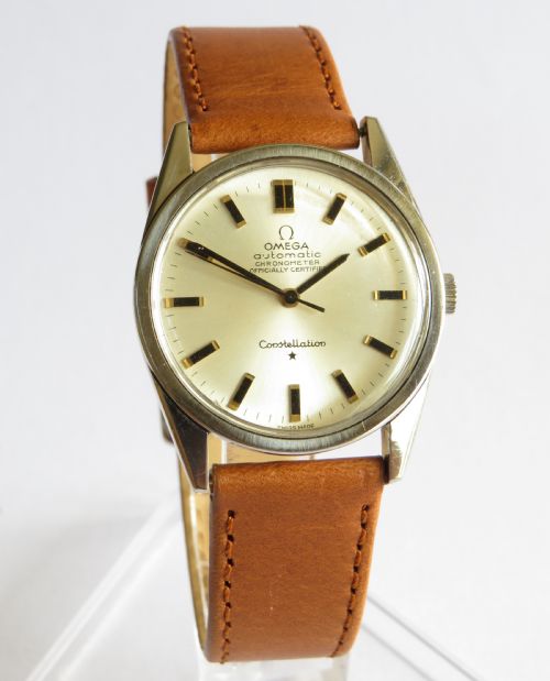 fig 1. Gents Omega Constellation wrist watch, 1966