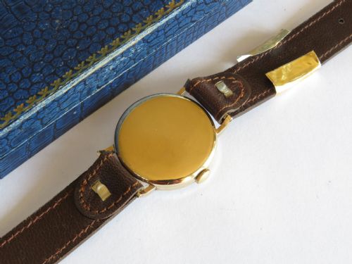 fig 3. Gents 9ct gold Smiths watch for J W Benson