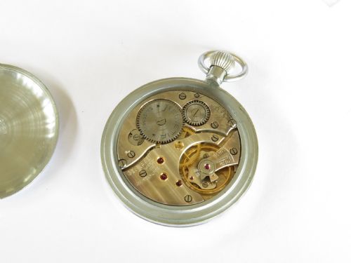 fig 2. 1940s Helvetia military pocket watch