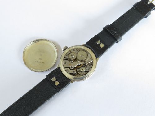 fig 2. Antique silver wrist watch, 1926