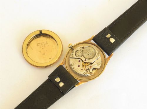 fig 2. Gents 9ct gold Marvin wrist watch