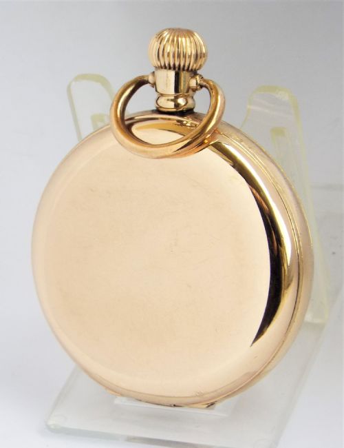 fig 2. Waltham Traveler full hunter pocket watch, 1905.