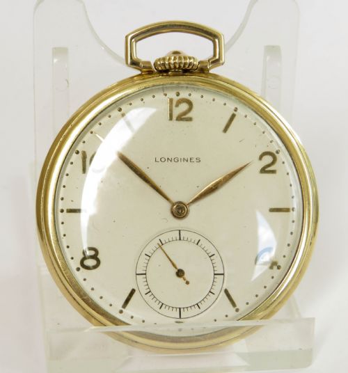 fig 1. 1929 Longines pocket watch