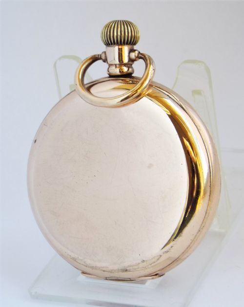 fig 2. Waltham full hunter pocket watch, 1922.
