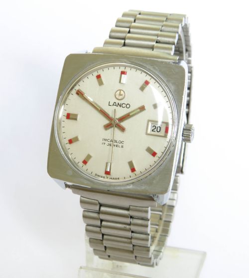 Gents Retro 1960s Lanco Wrist Watch
