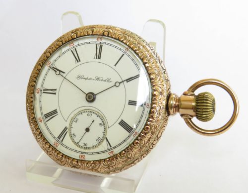Antique Hampden Watch Co Pocket Watch, 1893