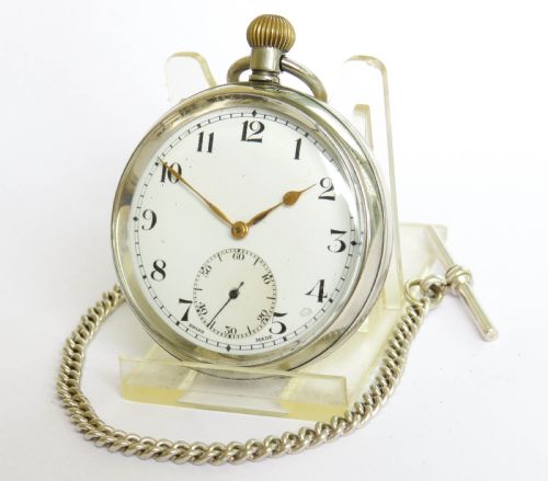 1930s Revue Pocket Watch and Chain