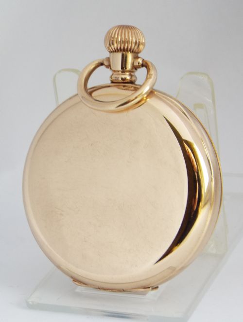 fig 2. Waltham Marquis full hunter pocket watch, 1914.