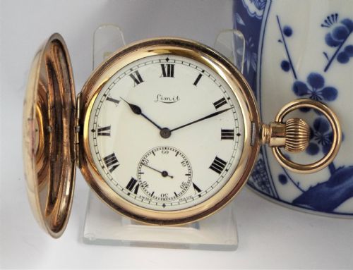 1920s Limit Full Hunter Pocket Watch.